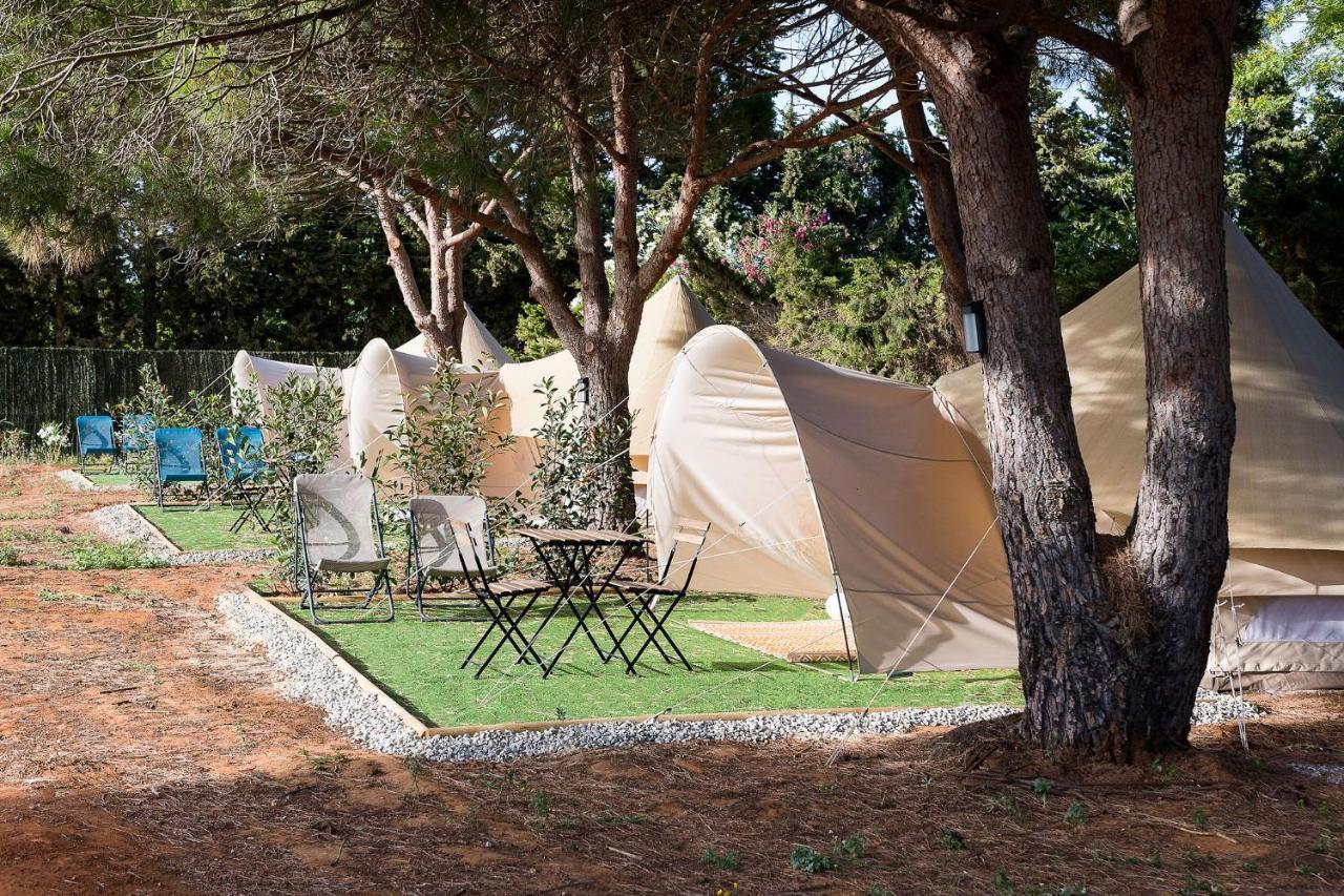 Hotel Glamping La Mimosa Conil Conil De La Frontera Exteriér fotografie